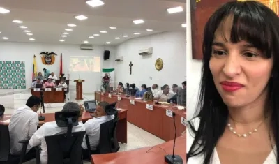 Concejo de Barranquilla y Angélica María Ávila Goldfarb.