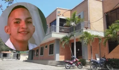 El cuerpo de Harrison De la Hoz fue llevado a Medicina Legal. 