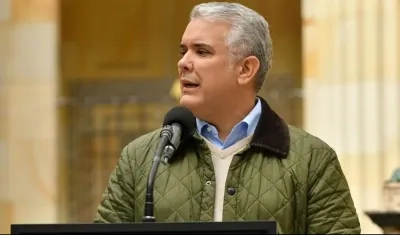 Iván Duque, presidente de Colombia.