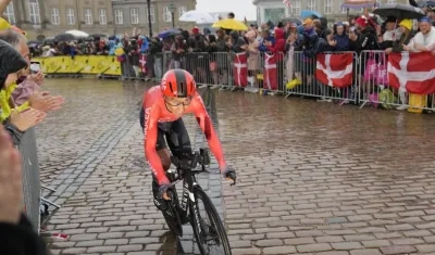 Nairo Quintana, ciclista colombiano. 