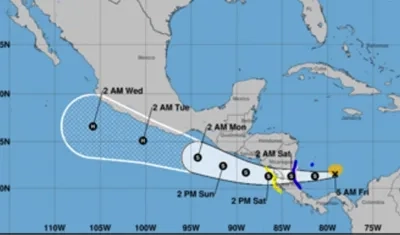 Potencial ciclónico "Dos"