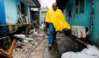 San Andrés siente el impacto de la tormenta tropical Bonnie