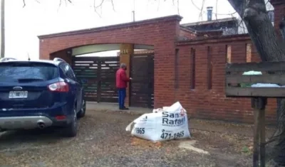 Atraco en casa de la psicóloga Adriana Etchegoin. 