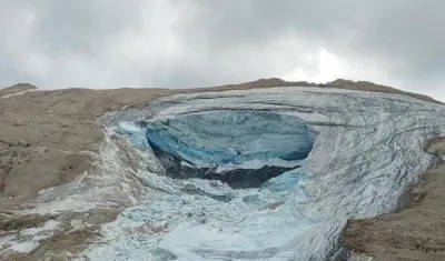 Glaciar de la Marmolada. 