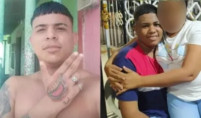 Jesús Daniel Chamie Cuentas y Samuel David Méndez Ramírez, dos de las víctimas mortales. 