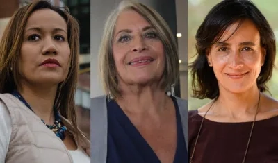 Carolina Corcho, Cecilia López Montaño y Susana Muhamad
