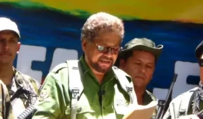 'Iván Márquez', jefe de las disidencias de las Farc.