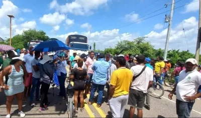 Bloqueo en la Carretera Oriental.