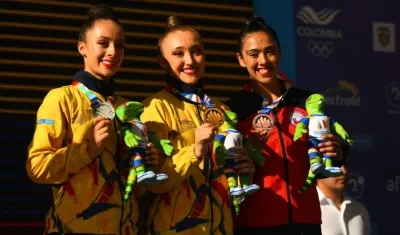 Deportistas del Atlántico sobresalieron en los Bolivarianos