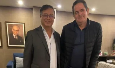 Germán Vargas Lleras y Gustavo Petro.