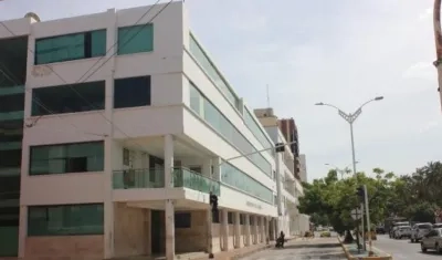 Edificio de la Gobernación de La Guajira.
