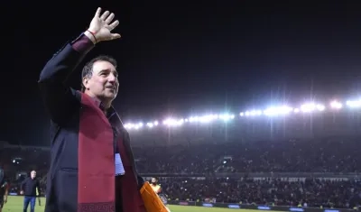 Néstor Lorenzo, técnico argentino. 