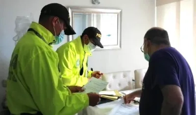 El Fiscal Gustavo Adolfo Orozco Pertuz  el día que fue capturado.