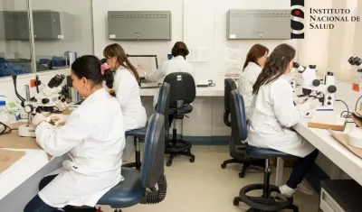Laboratorio Instituto Nacional de Salud.