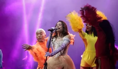 Catalina García, vocalista de Monsieur Periné.