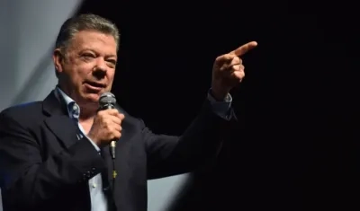 Juan Manuel Santos, ex Presidente de Colombia.