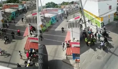 Disturbios en sepelio en Carrizal