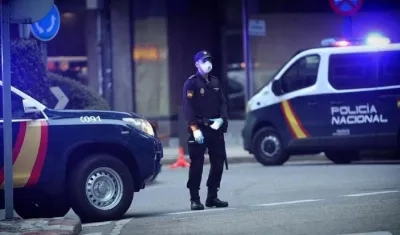 Operativo de Policía española