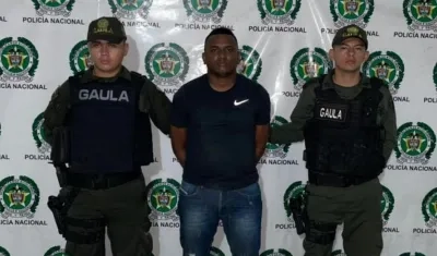 Ever Luis Cuadrado López, alias ‘Vargas’.