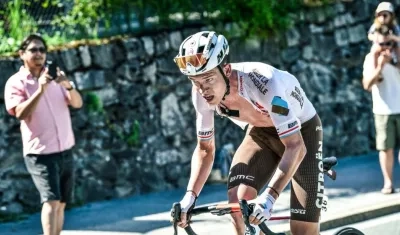 Bob Jungels, ciclista luxemburgués. 