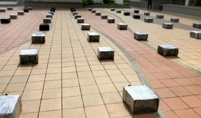 La droga estaba sellada herméticamente en 60 paquetes.