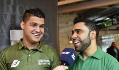 Elder Dayán y Lucas Dangond.