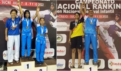 Medallistas del Atlántico. 