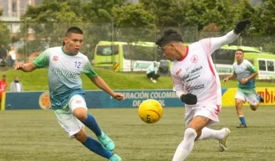 Acción del partido. 