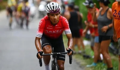 Nairo Quintana, ciclista colombiano. 