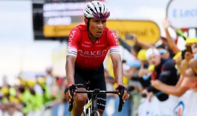 Nairo Quintana, ciclista colombiano. 