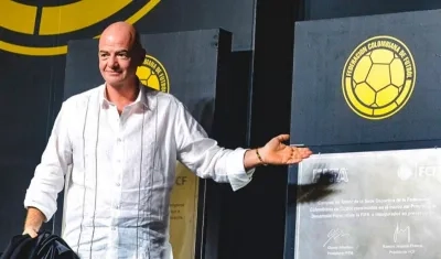 Gianni Infantino, presidente de la FIFA.