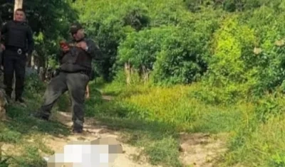 Hombre muerto en una trocha de Puerto Colombia.