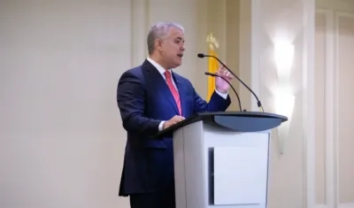 Iván Duque, Presidente de la República. 