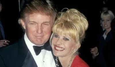 Donald e Ivana Trump en una foto de archivo.