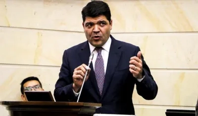 Juan Diego Gómez, presidente del Congreso.