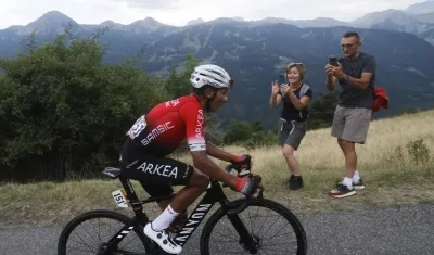 Nairo Quintana, ciclista colombiano. 