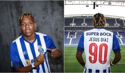 Jesús Díaz, jugador del Porto. 