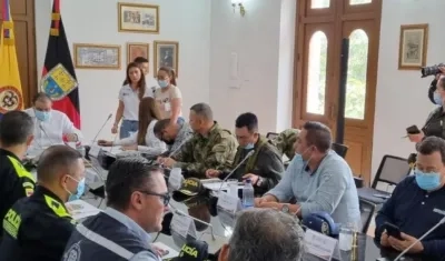 Consejo de seguridad en Tibú.