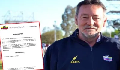 Giovanni Vega Blanco, entrenador de atletismo enviado a la cárcel.