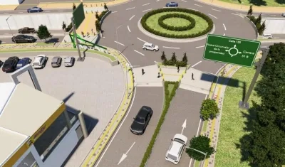 La obra incluye entre otros, 3.,5 kilómetros de vía en doble calzada.