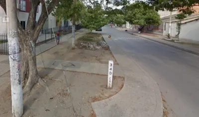 Barrio Galán de Barranquilla. 