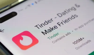 Aplicación de Tinder. 