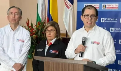 Fiscal Francisco Barbosa en sus declaraciones.