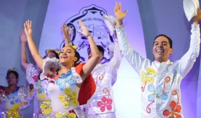 Comparsa de tradición popular ‘Estampas colombianas’. 