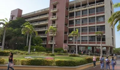 Plantel educativo de la Universidad del Atlántico.