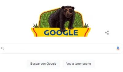 Captura de pantalla del buscador de Google. 