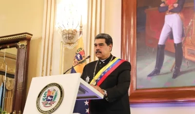 Nicolás Maduro, presidente de Venezuela. 