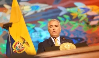 Iván Duque, Presidente de la República.