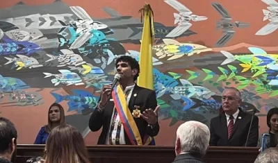 David Racero, presidente de la Cámara de Representantes.