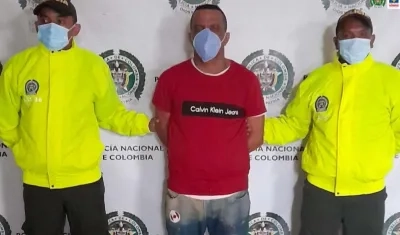 Mario José Padilla fue mostrado por la Fiscalía General de la Nación